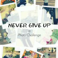 Never Give Up – I Will Not Give Up