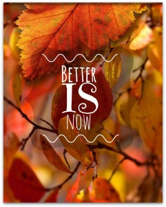 Better IS now