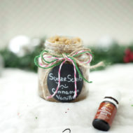 {Day 11} D.I.Y. Cinnamon Vanilla Sugar Scrub