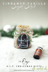 {Day 11} D.I.Y. Cinnamon Vanilla Sugar Scrub